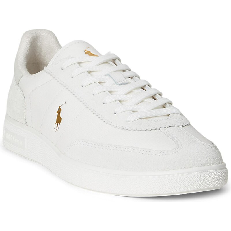 Polo Ralph Lauren Tenisky BEDFORD zlatá / bílá