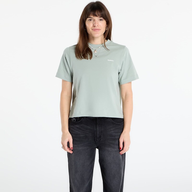 Tričko Queens Womens Essential T-Shirt With Contrast Print Leaf XL 111851167