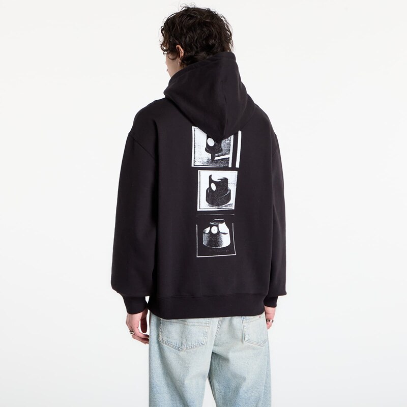 Mikina Carhartt WIP Hooded Caps Sweat UNISEX Black M