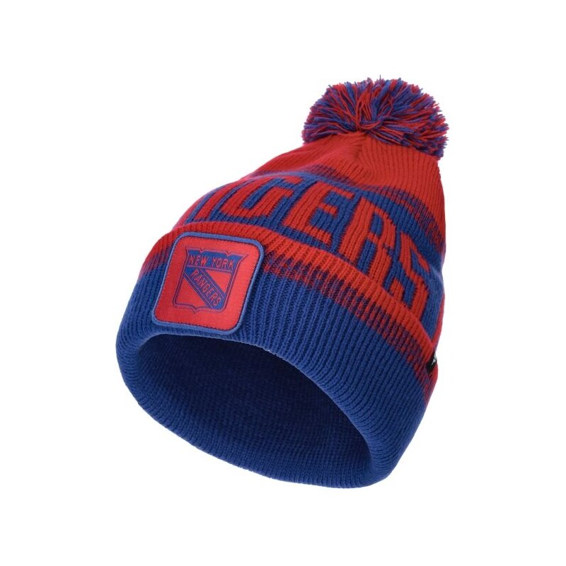 FANATICS NEW YORK RANGERS THRIVE CUFFED POM BEANIE Čepice