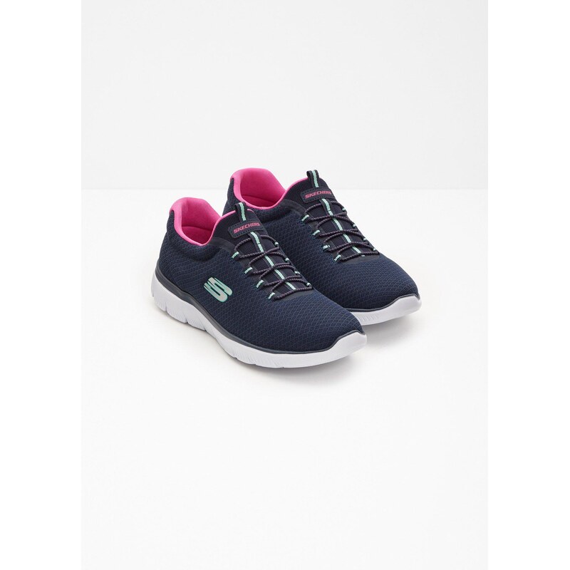 bonprix Tenisky značky Skechers s paměťovou pěnou modrá Žena 48651560