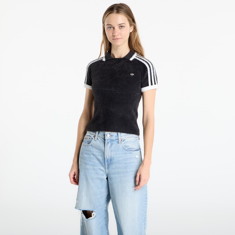 adidas Originals Tričko adidas Knitted Cali T-Shirt Black XL