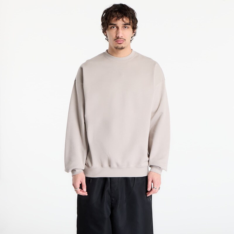 Mikina Y-3 Brushed Terry Crew Sweatshirt Light Brown M