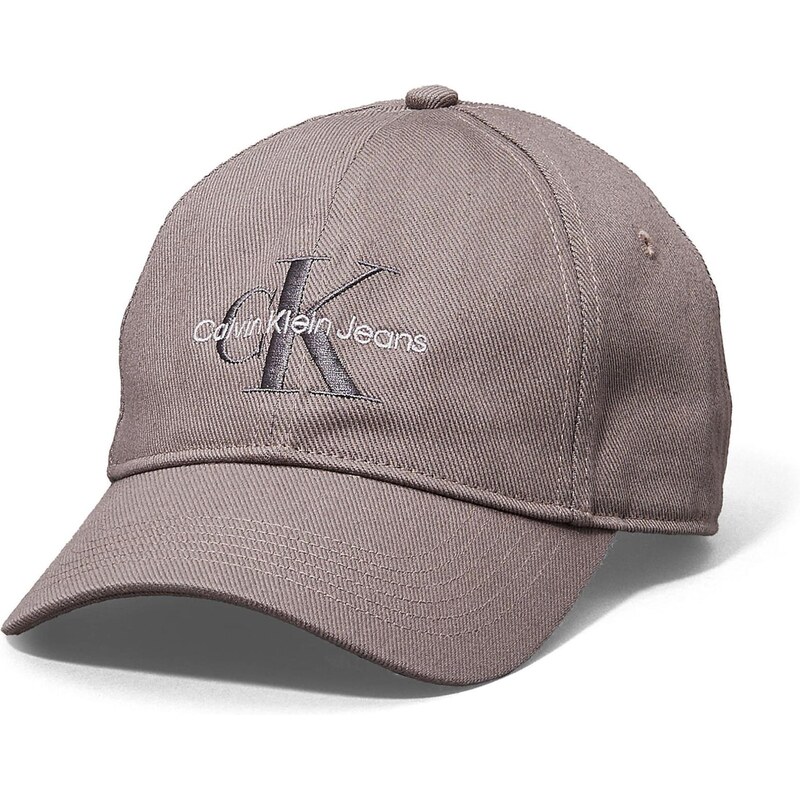 Calvin Klein Kšiltovka šedobéžová / bílá 112138835