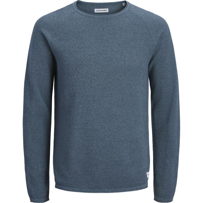 JACK & JONES Svetr JJEHill chladná modrá