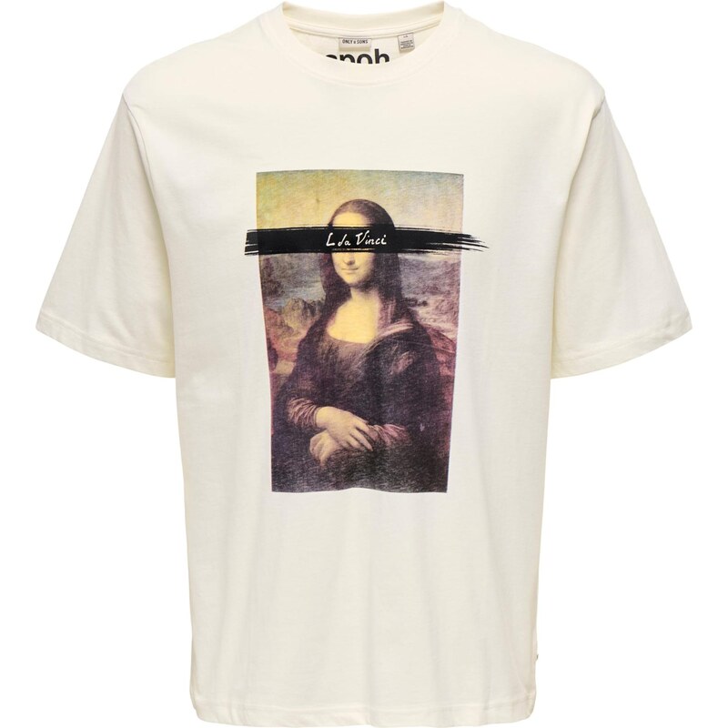 Only & Sons Tričko ONSMONALISA světle zelená / světle fialová /