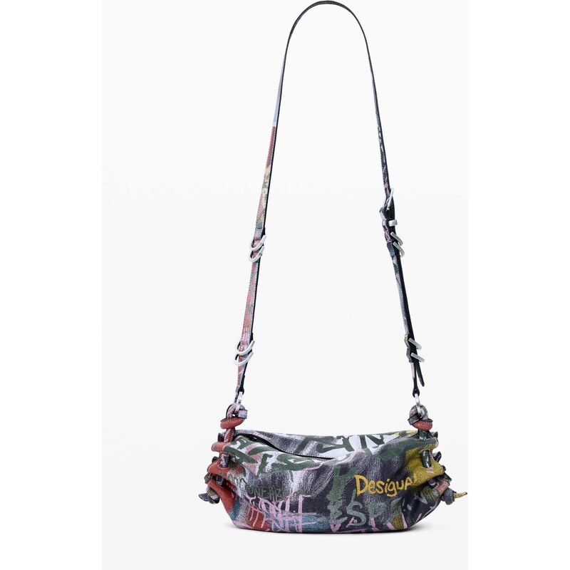 Desigual Taška přes rameno 'Arty Printed' mix barev