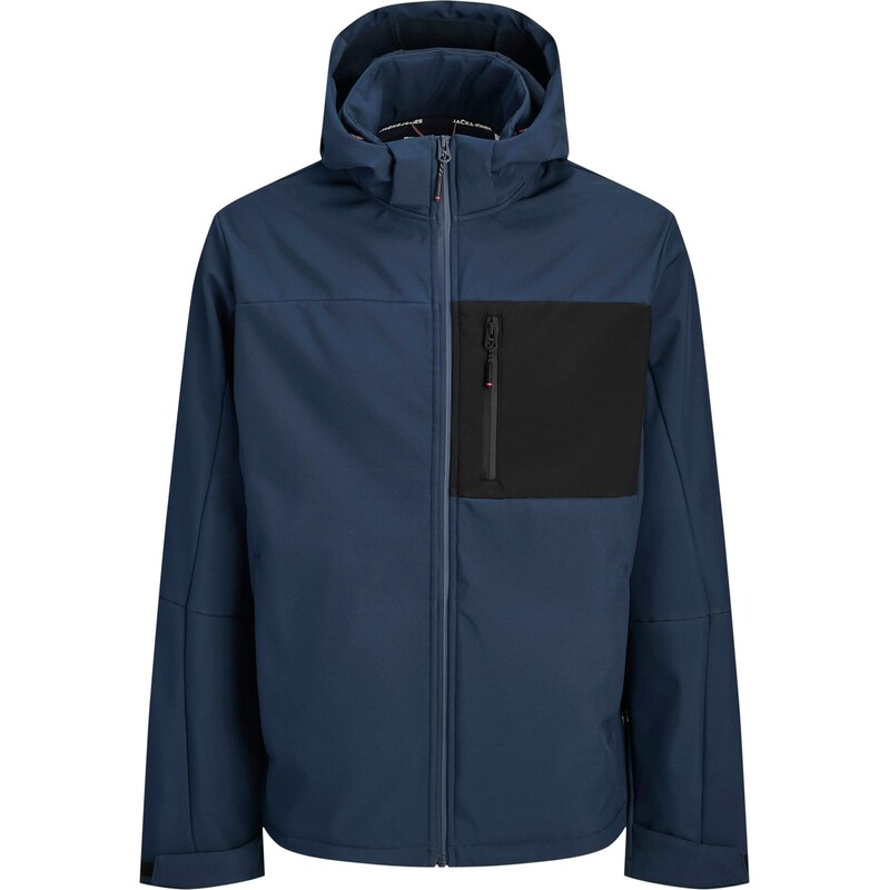 JACK & JONES Přechodná bunda JJNORTH námořnická modř