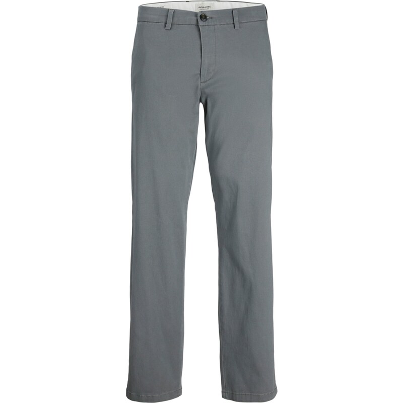 JACK & JONES Chino kalhoty JPSTKane Dylan tmavě šedá