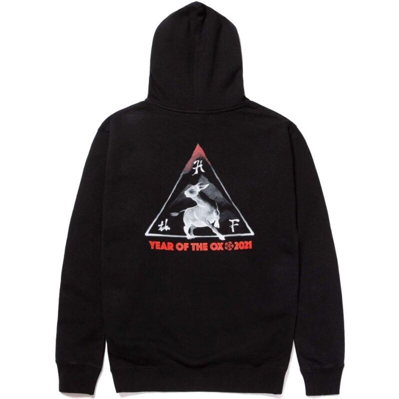 MMIKINA HUF YEAR OF THE OX P/O HOODIE - černá -