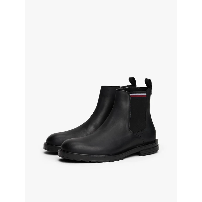 Tommy Hilfiger pánské černé boty