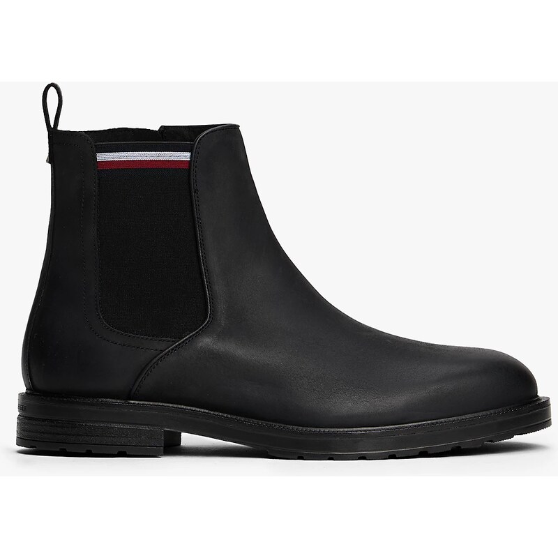 Tommy Hilfiger pánské černé boty
