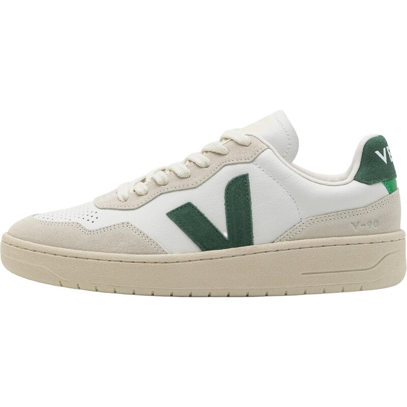 Veja Tenisky V-90 světle šedá / trávově zelená / bílá