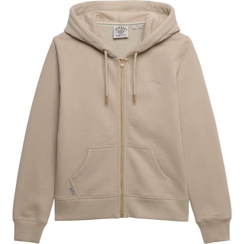 Superdry & Co Mikina Essential šedobéžová