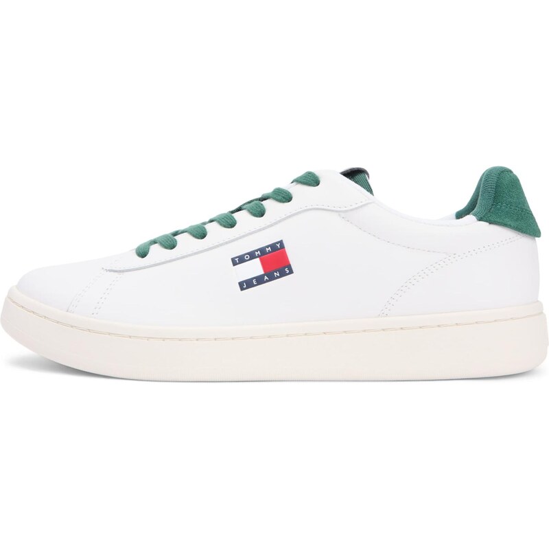 Tommy Jeans Tenisky ARCHIVE 98 tmavě zelená / bílá
