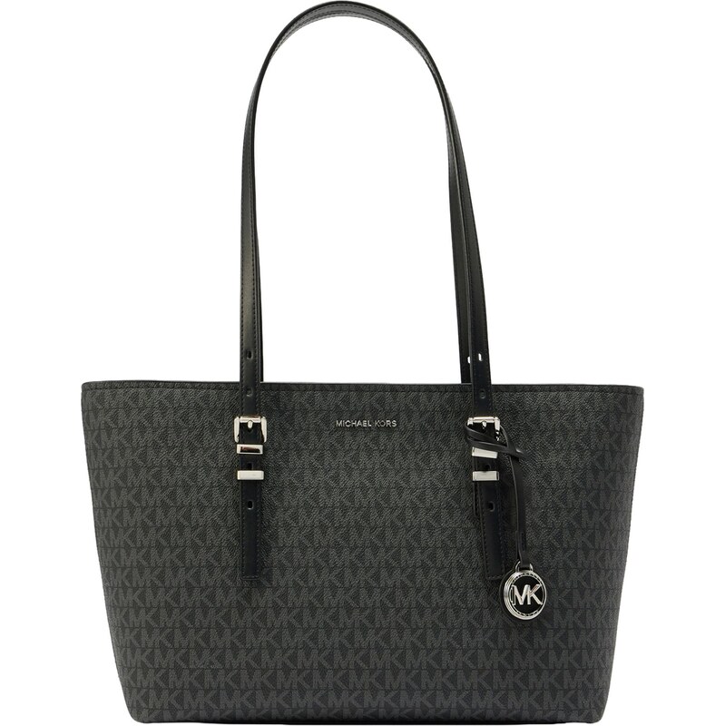 MICHAEL Michael Kors Nákupní taška tmavě šedá / černá