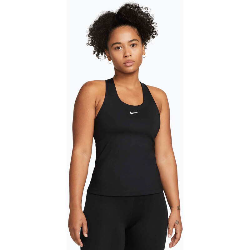 Dámská podprsenka Nike Swoosh Medium Support Bra black/black