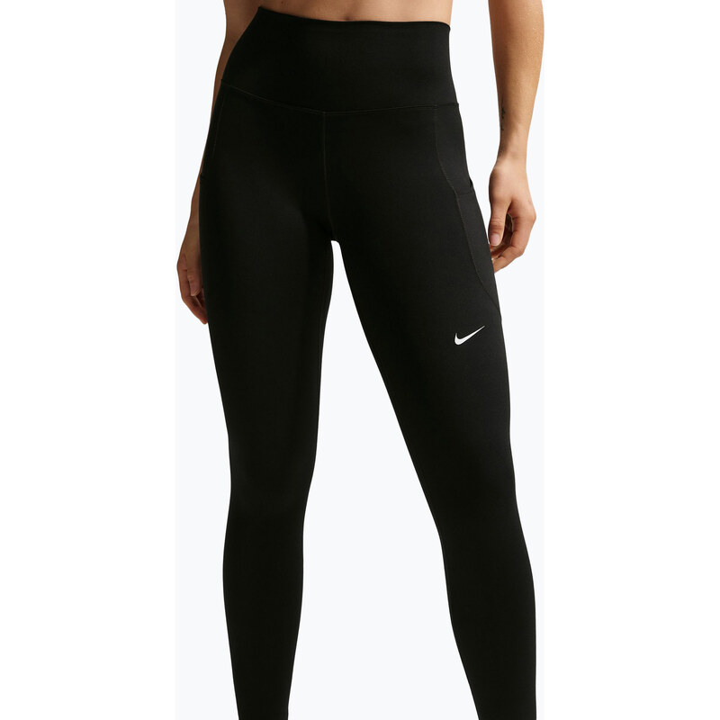 Dámské sportovní legíny Nike One High-Waisted 7/8 black/white
