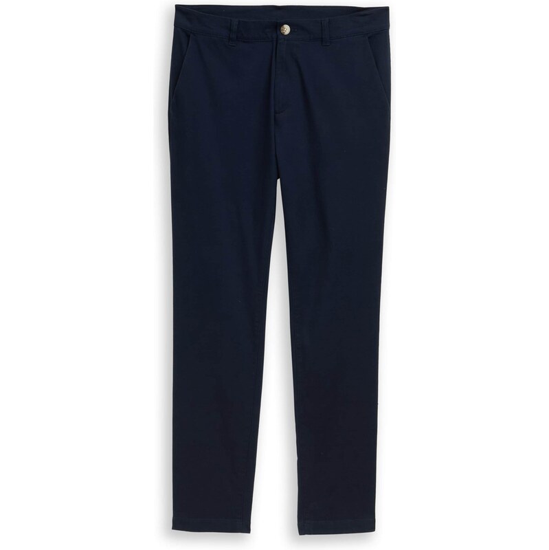 TOM TAILOR Chino kalhoty Travis tmavě modrá