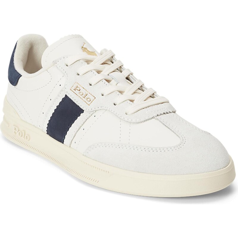 Polo Ralph Lauren Tenisky HTR AERA marine modrá / zlatá /