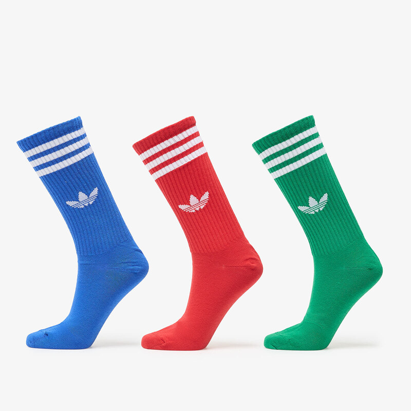 adidas Originals Ponožky adidas 3-Stripes High Crew Socks 3