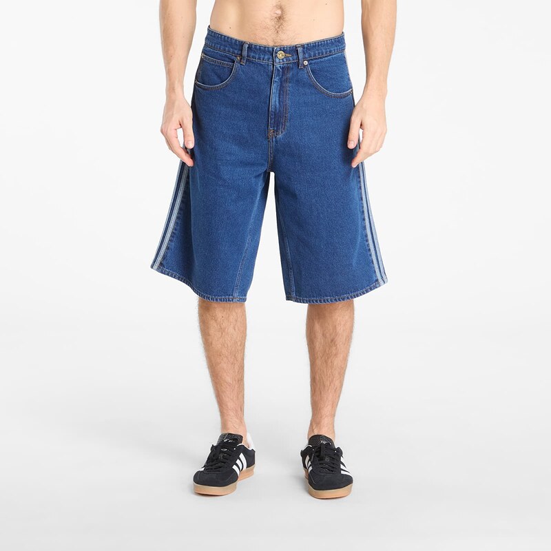 adidas Originals Šortky adidas Firebird Adicolor Denim Shorts
