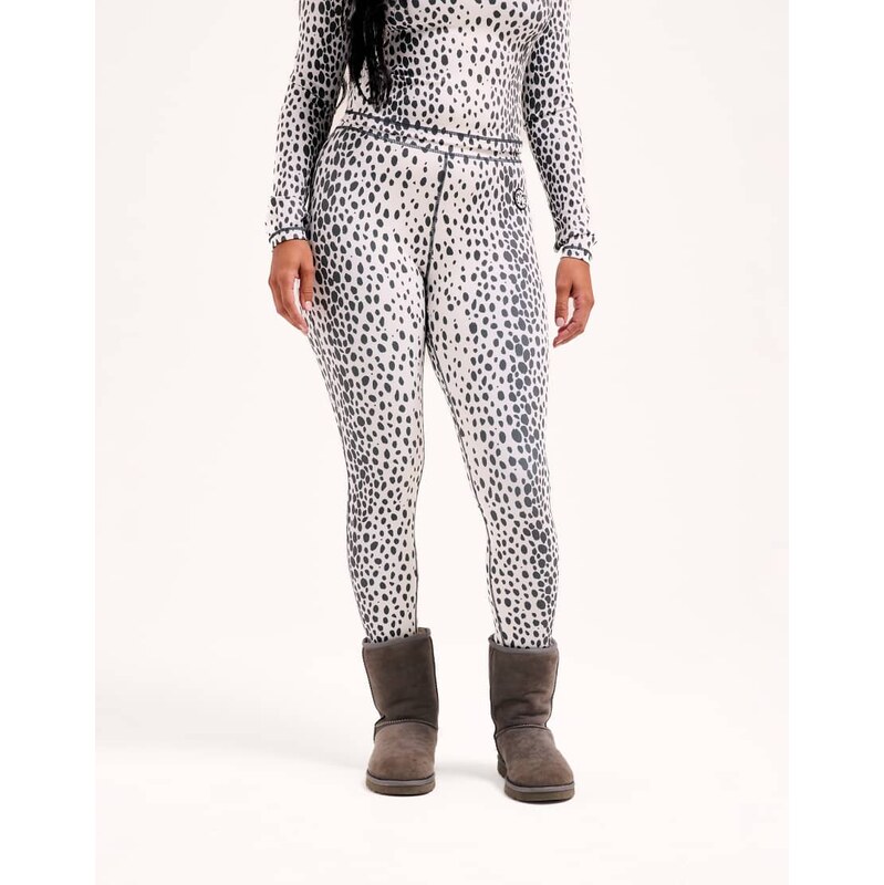 Juicy Couture co-ord thermal leggins in leopard print-Multi 112167328