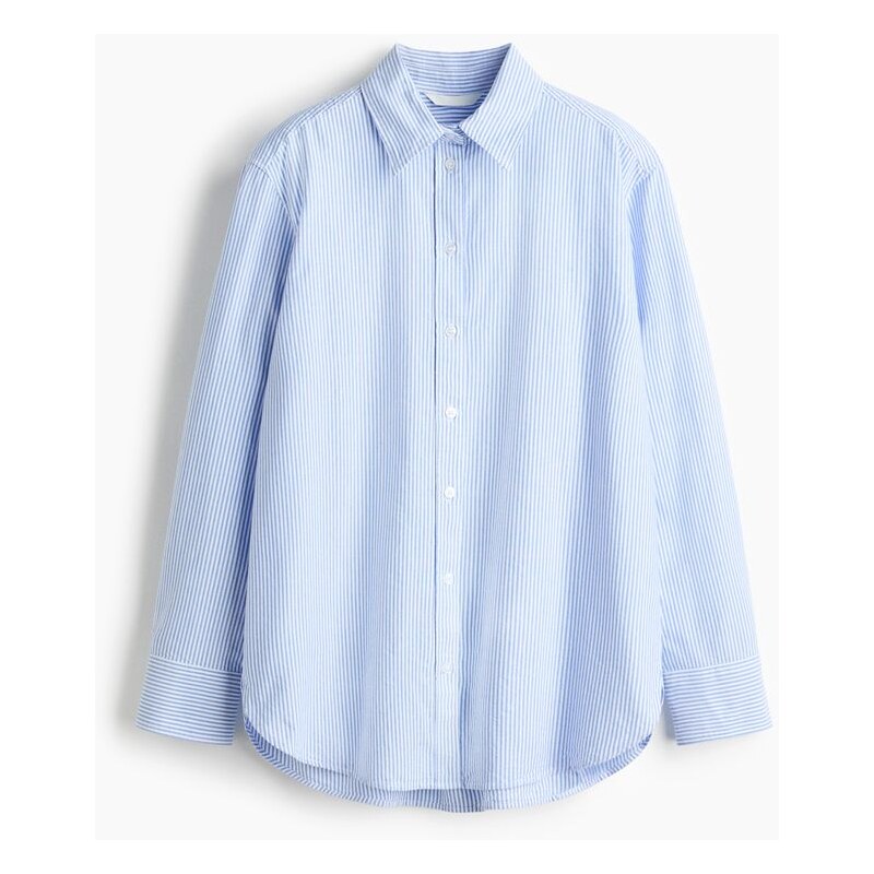 H&M - Košile oxford - modrá 112167485