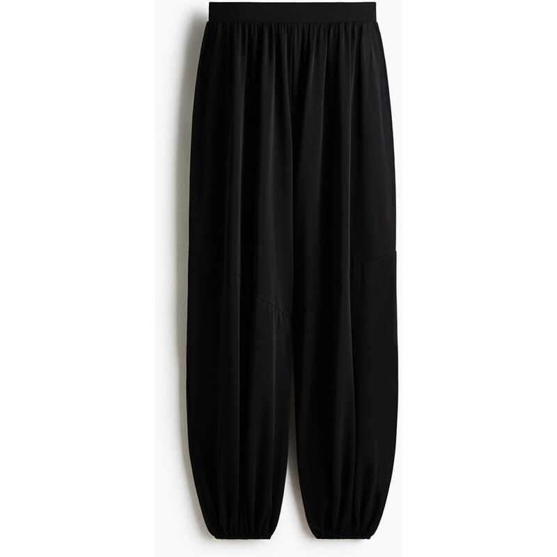 H&M - Kalhotys balonovými nohavicemi - Černá