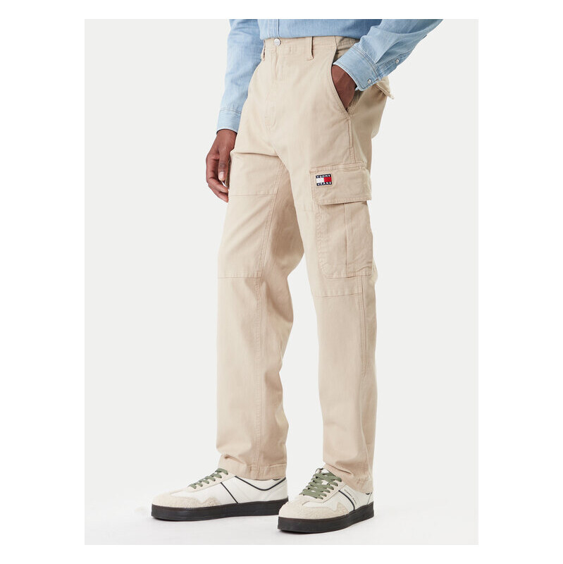 Kalhoty z materiálu Tommy Jeans