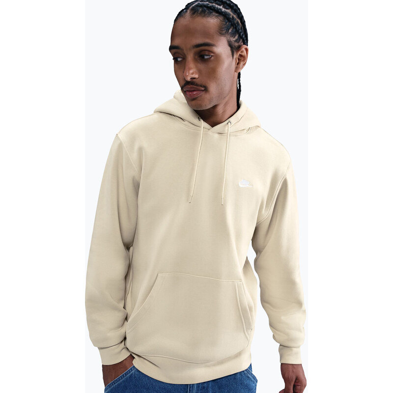 Pánská mikina Nike Club Pullover Hoodie light khaki/light khaki