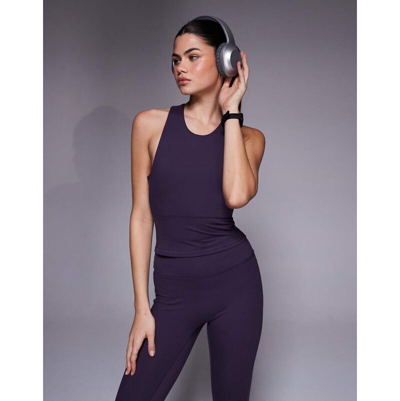 4505 Icon soft touch racer back vest with inner bra and removable 112185042