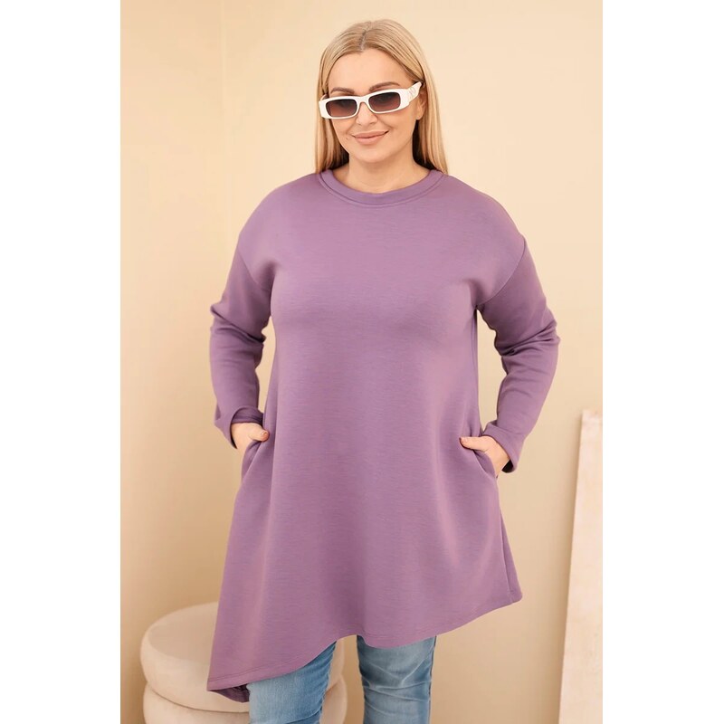 Kesi Dámská mikina Plus Size 7834