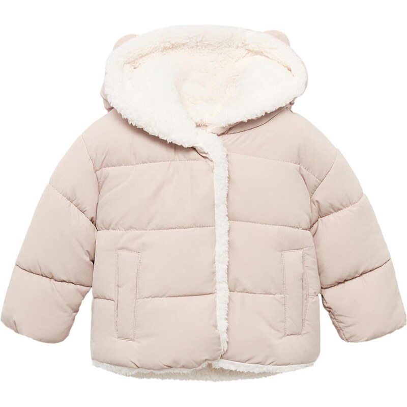 MANGO KIDS Zimní bunda Patrick1 tmavě béžová