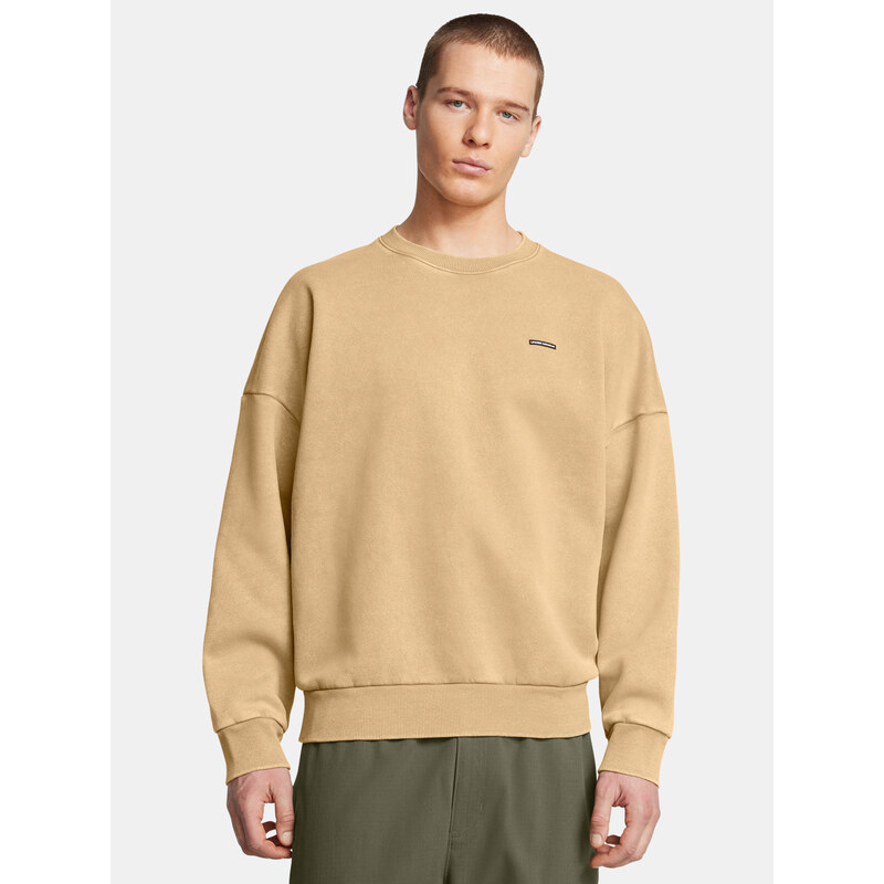 Under Armour Pánská mMikina UA Icon HWT Flc Wash OS Crew -