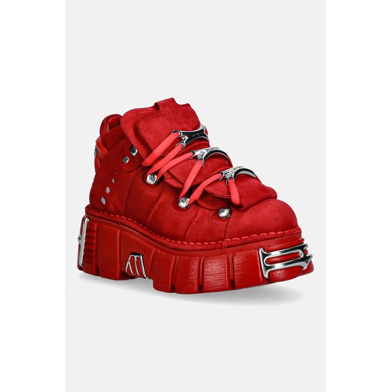 Semišové tenisky New Rock NOBUCK ROJO, TOWER ROJO PALADIO 112184557