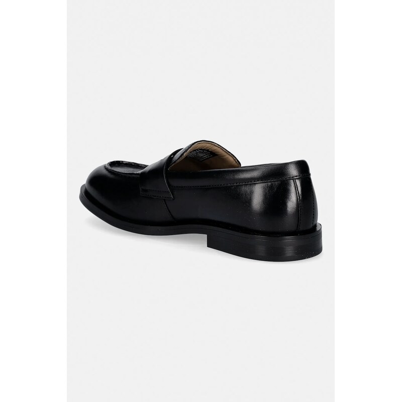 Kožené mokasíny Calvin Klein ESS RUBBER PENNY LOAFER POL LTH