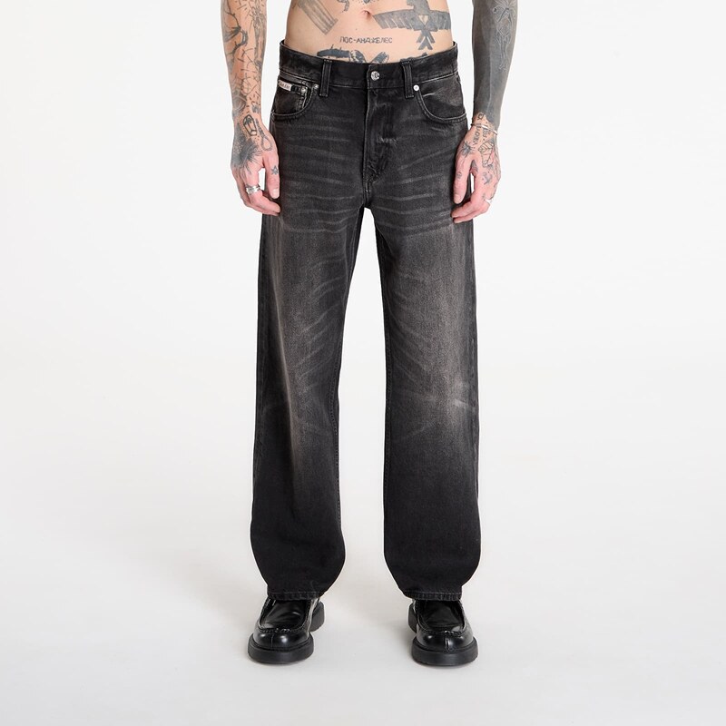 Džíny Calvin Klein Jeans 90S Straight Klein Jeans Black W33/L34