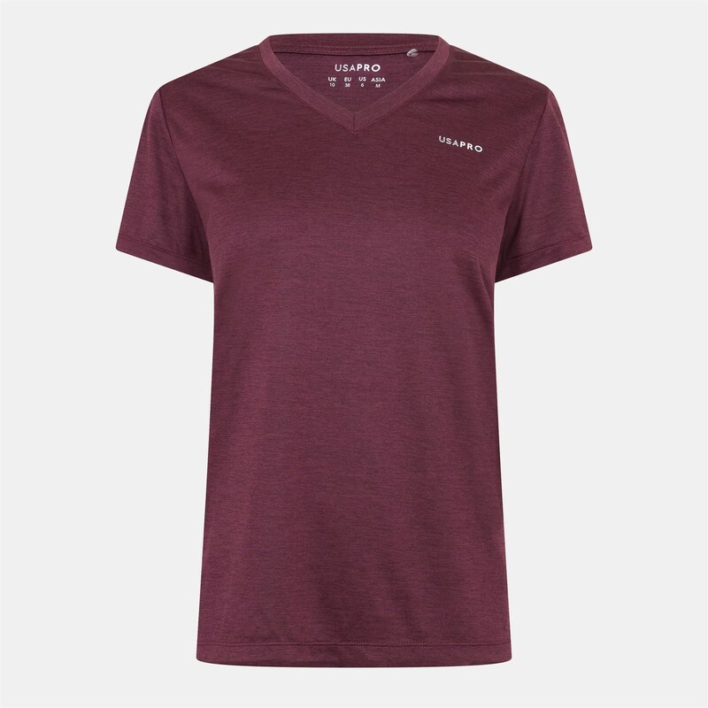 Tričko USA Pro Dark Cherry 8651213