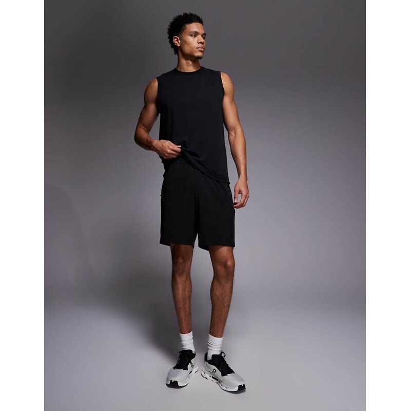 4505 Icon 7 inch quick dry training shorts with zip pockets in