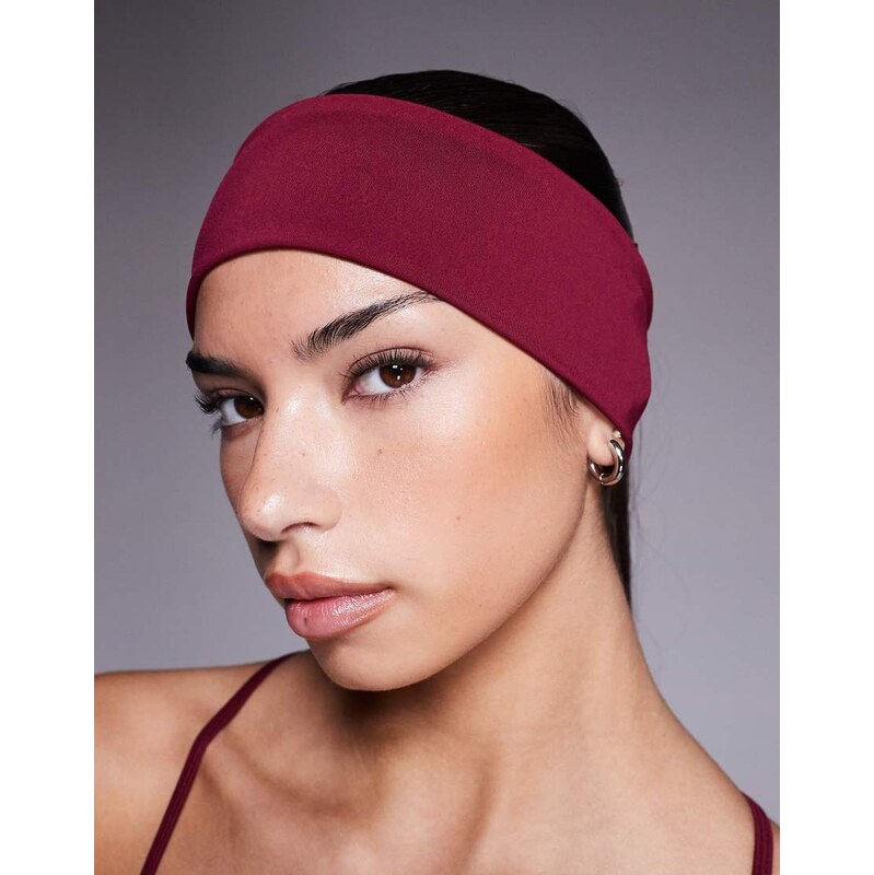 4505 active training headband in cherry red 112386415