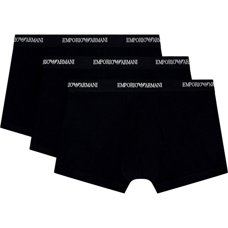 Emporio Armani Boxerky černá / bílá