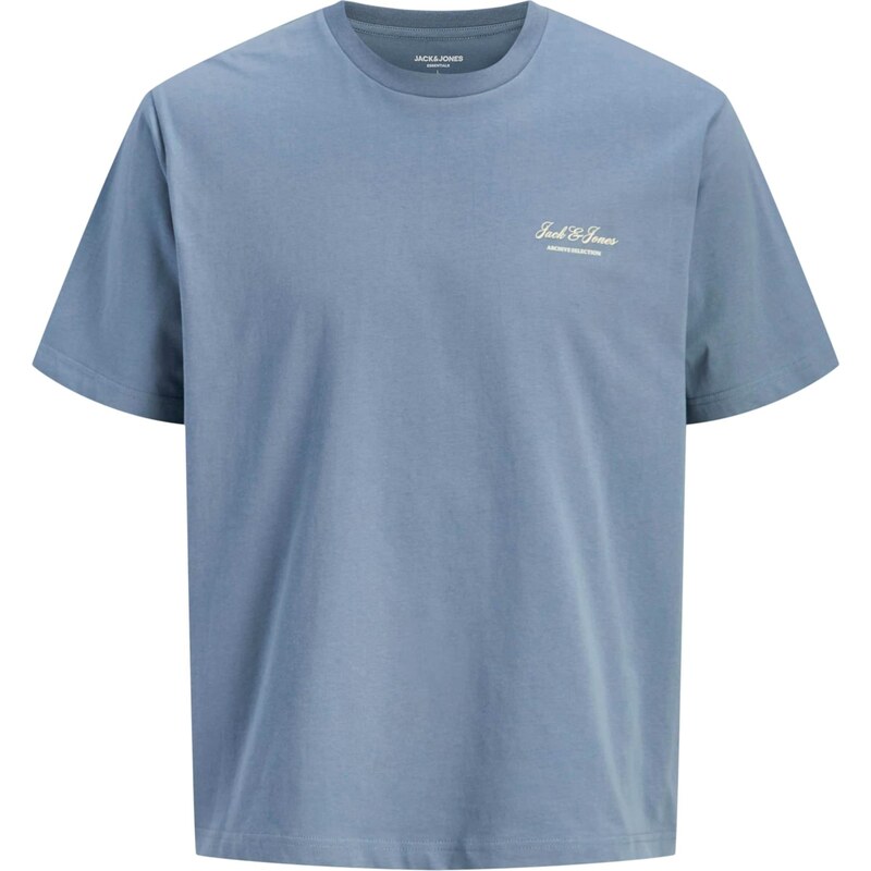 JACK & JONES Tričko JJEArchive chladná modrá
