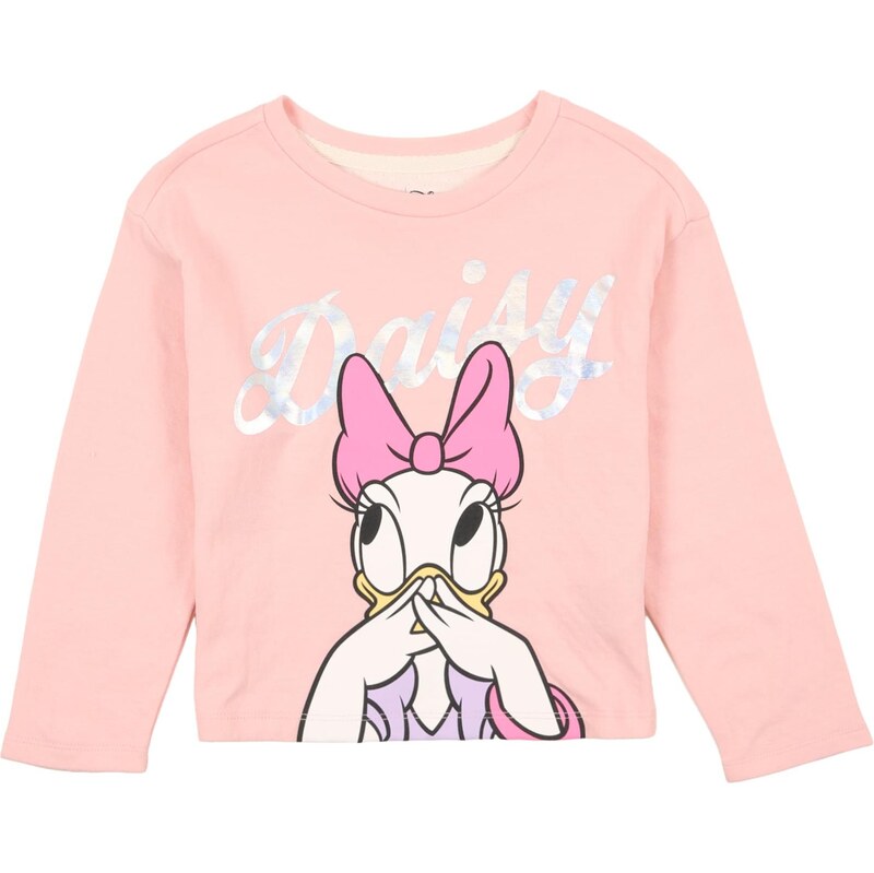 GAP Tričko béžová / pink / růžová / stříbrná