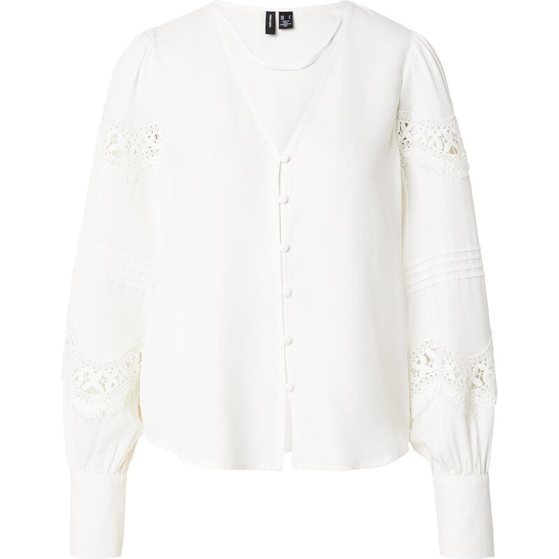 VERO MODA Halenka VMTHEA bílá