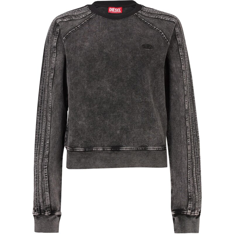 DIESEL Mikina tmavě šedá