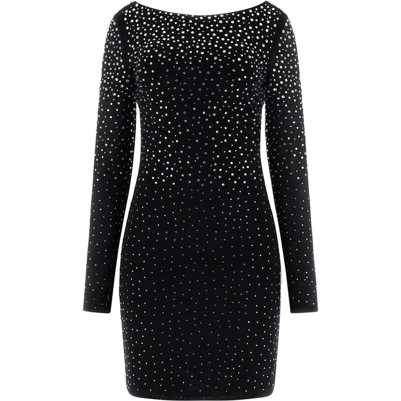 GUESS by Marciano Šaty černá / stříbrná 112187402