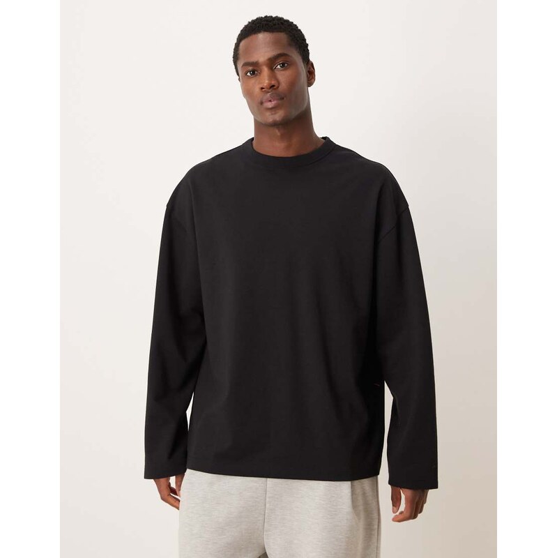 ASOS DESIGN breatheMAX heavyweight oversized long sleeve t-shirt