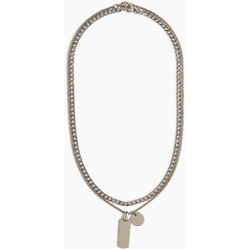 H&M - Náhrdelník 2 kusy - Stříbrná