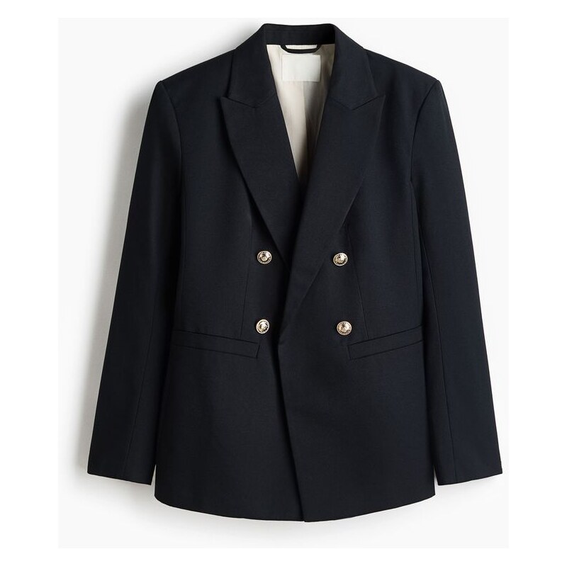 H&M - Dvouřadové sako - modrá 112191321